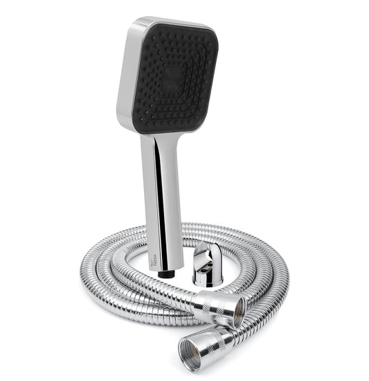 Fossa Alpha Wave Hand Shower – Handheld Shower Head with 2 Spray Modes, ABS Body, | Chrome Finish for Modern Bathrooms only hand shower-0