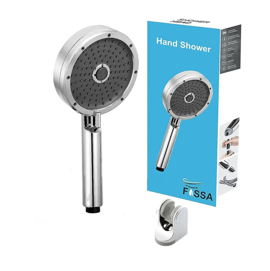 Fossa 5"x 5" Wondra 3-Spray Multifunction Hand Telephonic Shower Chrome Finish ( Only SHower Hadn )-0
