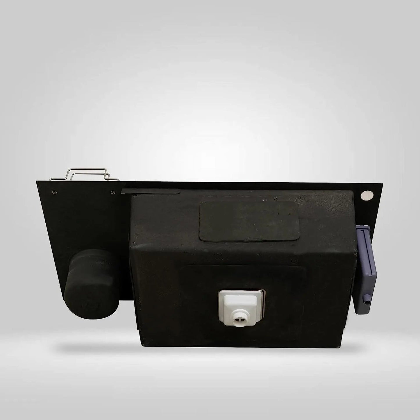 Fossa 37"x18"x10" Inch Single Bowl With Dustbin Stainless Steel Handmade Kitchen Sink Matte Finish-4