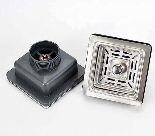 Fossa Stainless Steel Waste Coupling For Kitchen Sinks ( Silver )-0