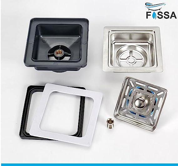 Fossa Stainless Steel Waste Coupling For Kitchen Sinks ( Silver )-4