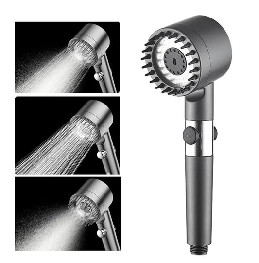 Fossa Snow 2 in 1 Handheld Shower Set with Filter, 3 -Gear Spray High Pressure Shower Head, Hard Water Softener for Shower, High Pressure Hand Shower Head for Bathroom with Pause Switch-0