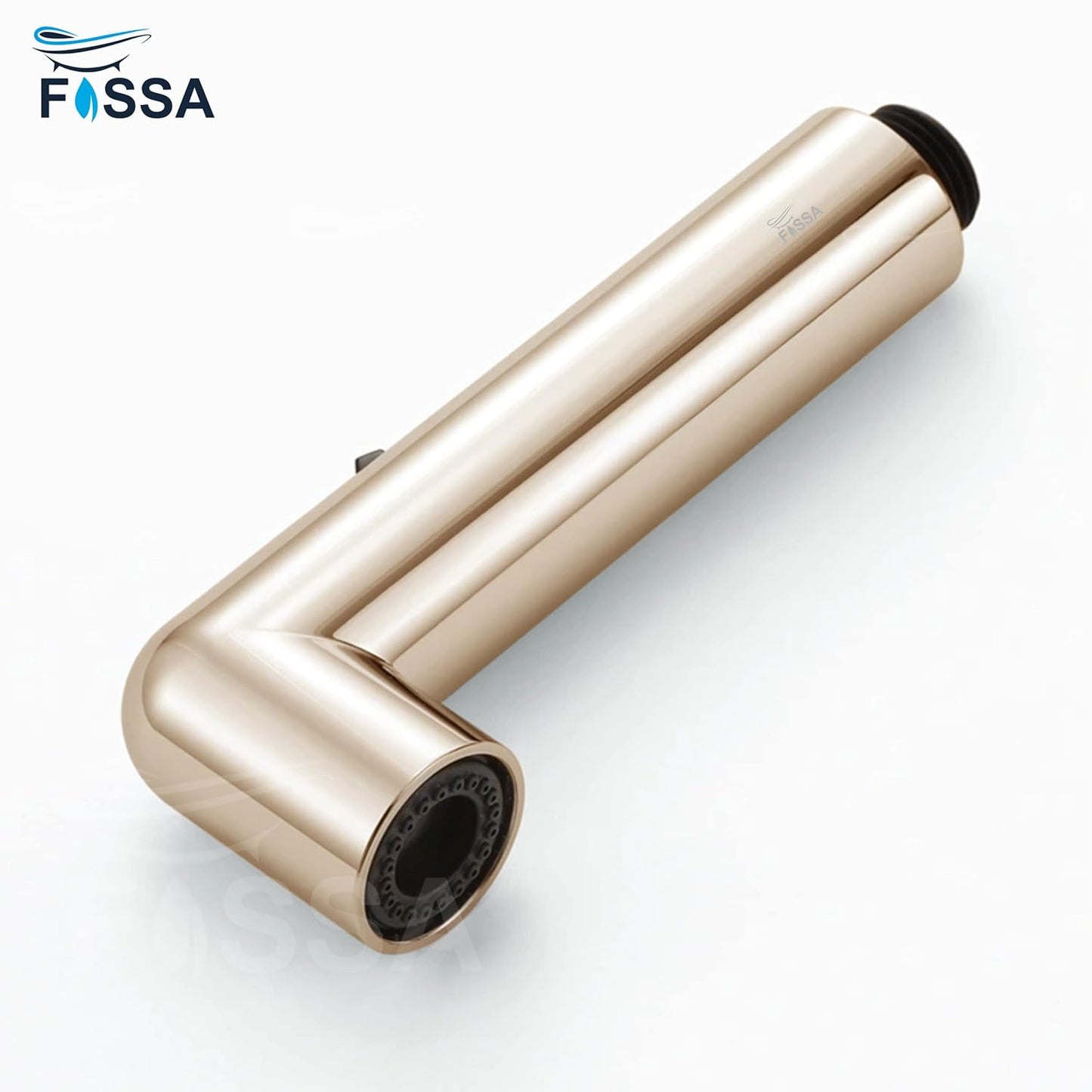 Fossa Magnetic ABS Health Faucet for Toilet and Bathroom – Health Faucet with Stainless Steel1 Meter Hose Pipe & Magnetic Holder | Rose Gold-3